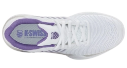 Женские Кроссовки теннисные K-Swiss Express Light 3 - white/purple haze/lunar rock