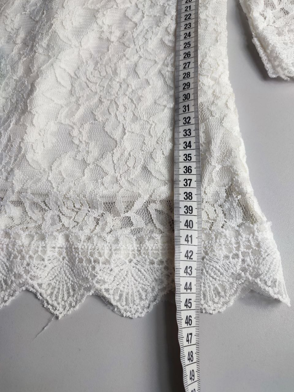 Блузка кружевная нарядная на 7 лет