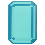 TIFFANY & CO. Twill Leather Tablet Bag Small Unisex Blue