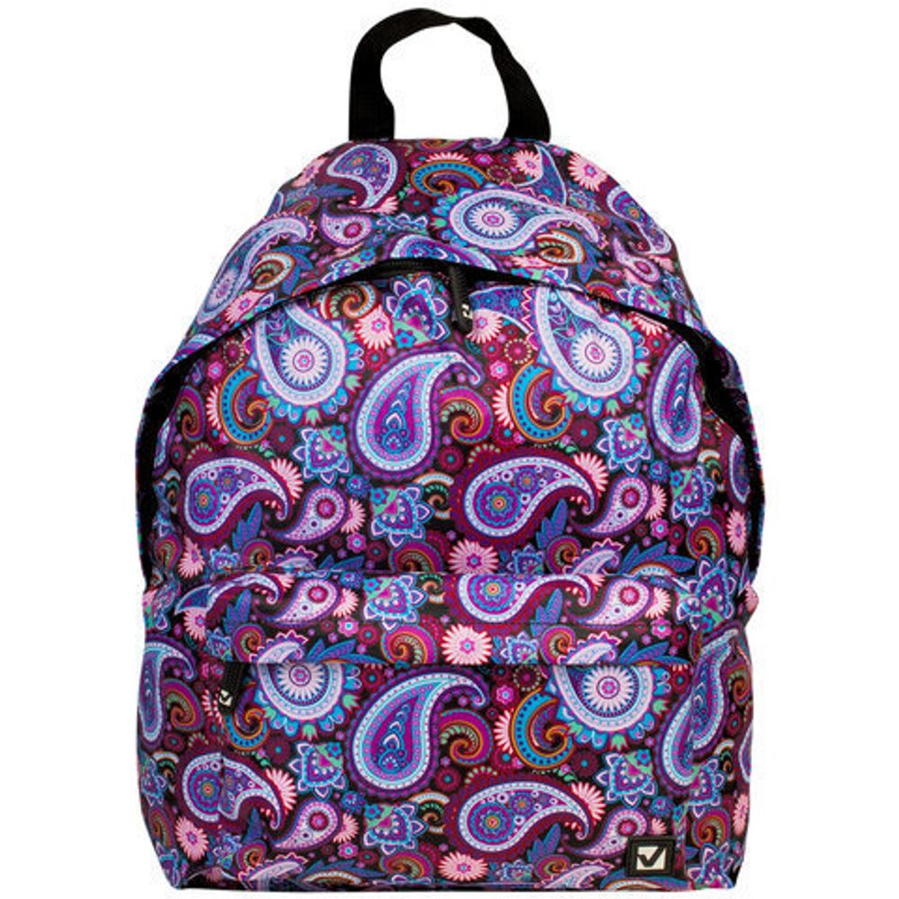 Рюкзак BRAUBERG, универсальный, сити-формат, разноцветный, Инди, 20 литров, 41х32х14 см, 225360