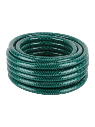 Шланг поливочный трехслойный армированный 3/4дюймх1.5ммх15м зел. КУРС 76307