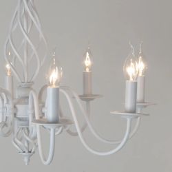 Citilux Ровена CL427180 Люстра с абажурами Белая