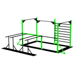 W802 Мобильная рама для воркаута ZAVODSPORTA