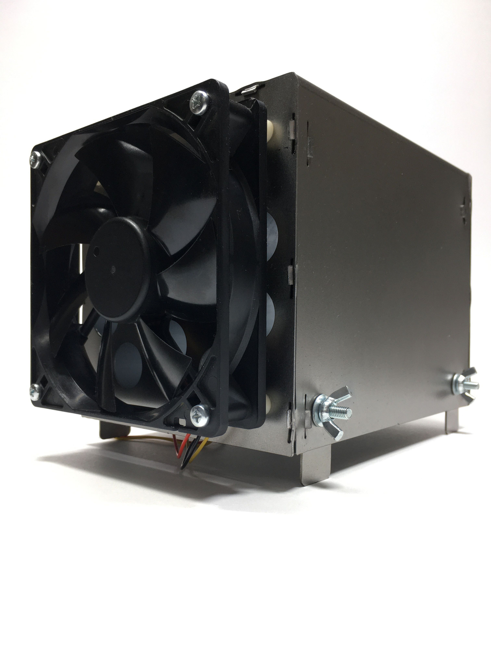 Теплообменник "Ротан" с вентилятором в помещение/палатку