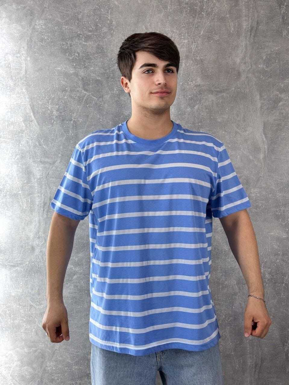Футболка мужская(полоска) 88161