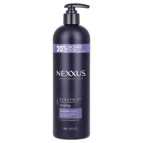 Nexxus, Keraphix ™, шампунь для сильно поврежденных волос, 488 мл (16,5 жидк. унц.)
