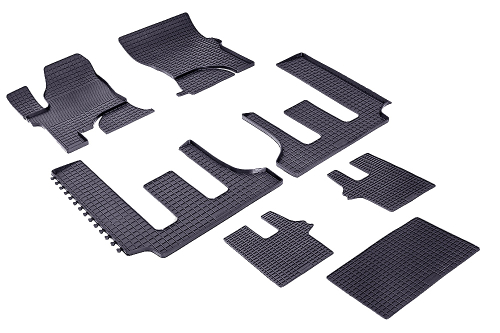 Резиновые коврики Сетка для Ssang Yong Stavic 2013-н.в. Seintex.85282