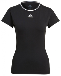 Женская теннисная футболка Adidas Freelift Tee W - черный