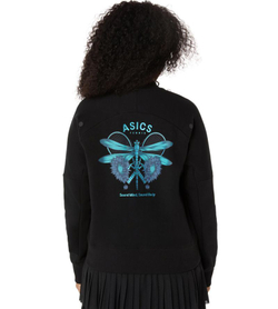 Женская Кофта теннисная Asics Match Jacket Night Energy - performance black