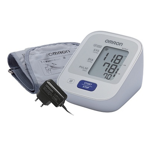 Тонометр Omron M2 Basic с адаптером (22–32 см)