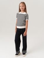 АТ570-1 Брюки для девочки черный