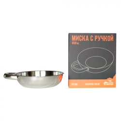 Миска Tramp нержевейка с ручкой 0,85 л