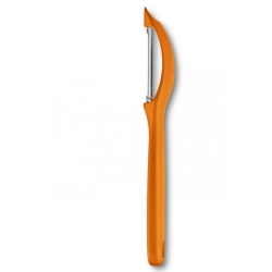 Victorinox - Оранжевая овощечистка с вертикальными зубцами / артикул   760759  / GTIN 7611160043757