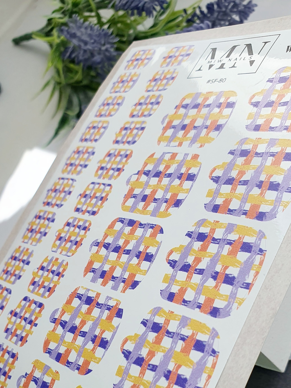Плёнки для педикюра Wraps stickers SF-80