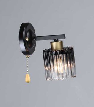 6787/1W BK+COP (5) Настенный светильник RL #