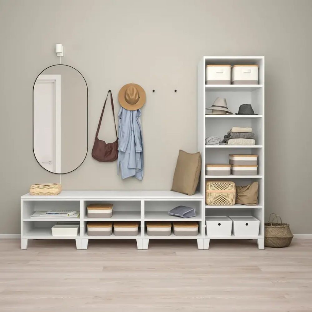 Платяной шкаф - PLATSA/IKEA/ ПЛАТСА ИКЕА,240x57x191 см, белый