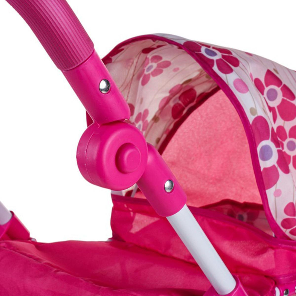 Коляска для куклы лежачая, коробка 61881