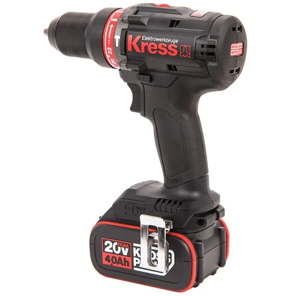 Kress KU361 дрель-шуруповерт (2 x 4 Ач, ЗУ)