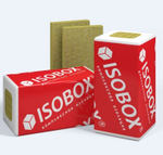 Базальтовая вата ISOBOX Инсайд, 45кг/м3 (1200x600x100, 6шт; 0,432м3/уп)