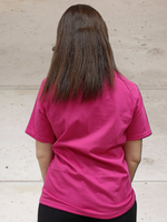 2221 Футболка женская рукав реглан кулирка малиновый (54)