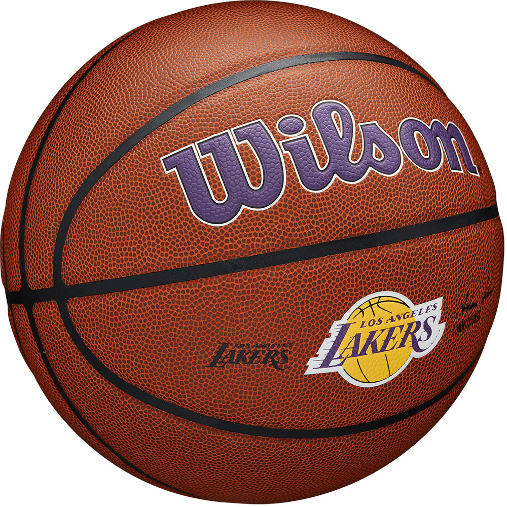 Мяч баскетбольный Wilson NBA LA Lakers WTB3100XBLAL, размер 7