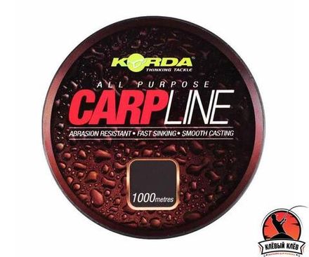 KORDA Леска Carp Line 0,43мм 1000м 18lb