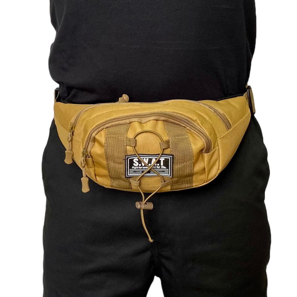 Сумка поясная армейская SWAT (койот)