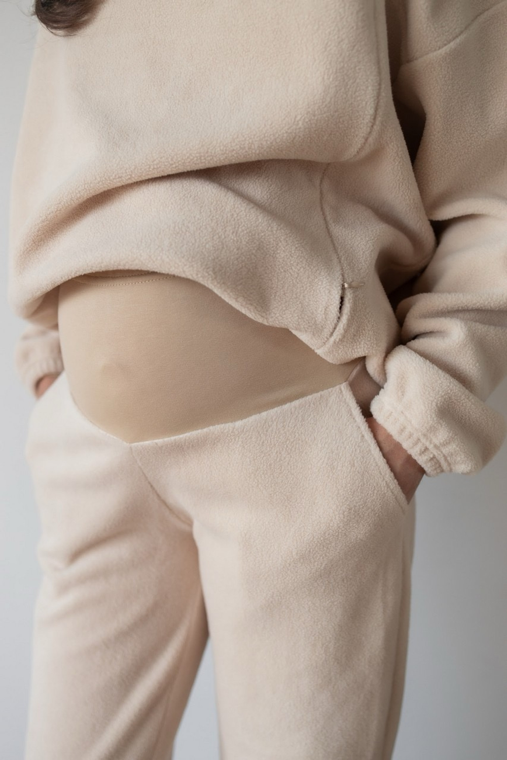 Брюки Арктика для беременных, Латте