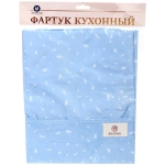 Фартук «AURA», 65*70 см, цвет голубой