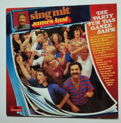 Винтажная виниловая пластинка LP James Last Sing Mit 7 Die Party Fur Das Ganze Jahr (Germany 1980)