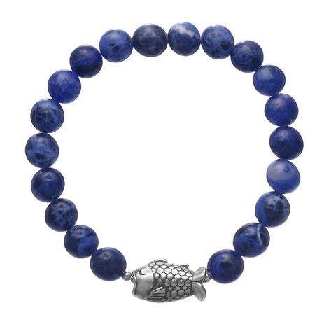 Браслет «Рыбы» из содалита