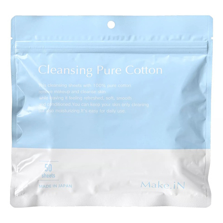 Make.iN Cleansing Pure Cotton.