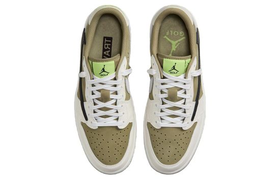 Premium Кроссовки Nike x Travis Scott Air Jordan 1 Low Golf 6.0