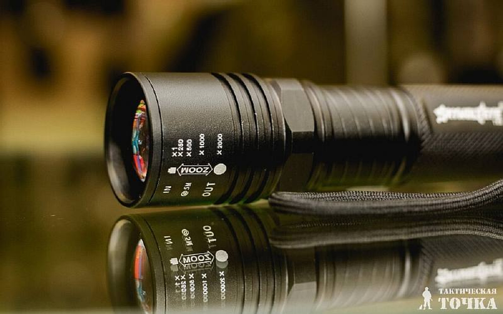 Фонарь светодиодный CREE T6 15 см