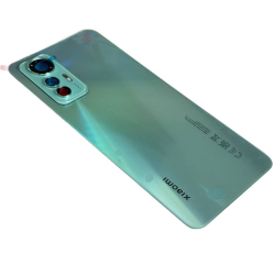 Xiaomi 12 Lite (2203129G) - Задняя крышка (корпус) в сборе (в рамке) (стеклянная) (ORIG-SP)
