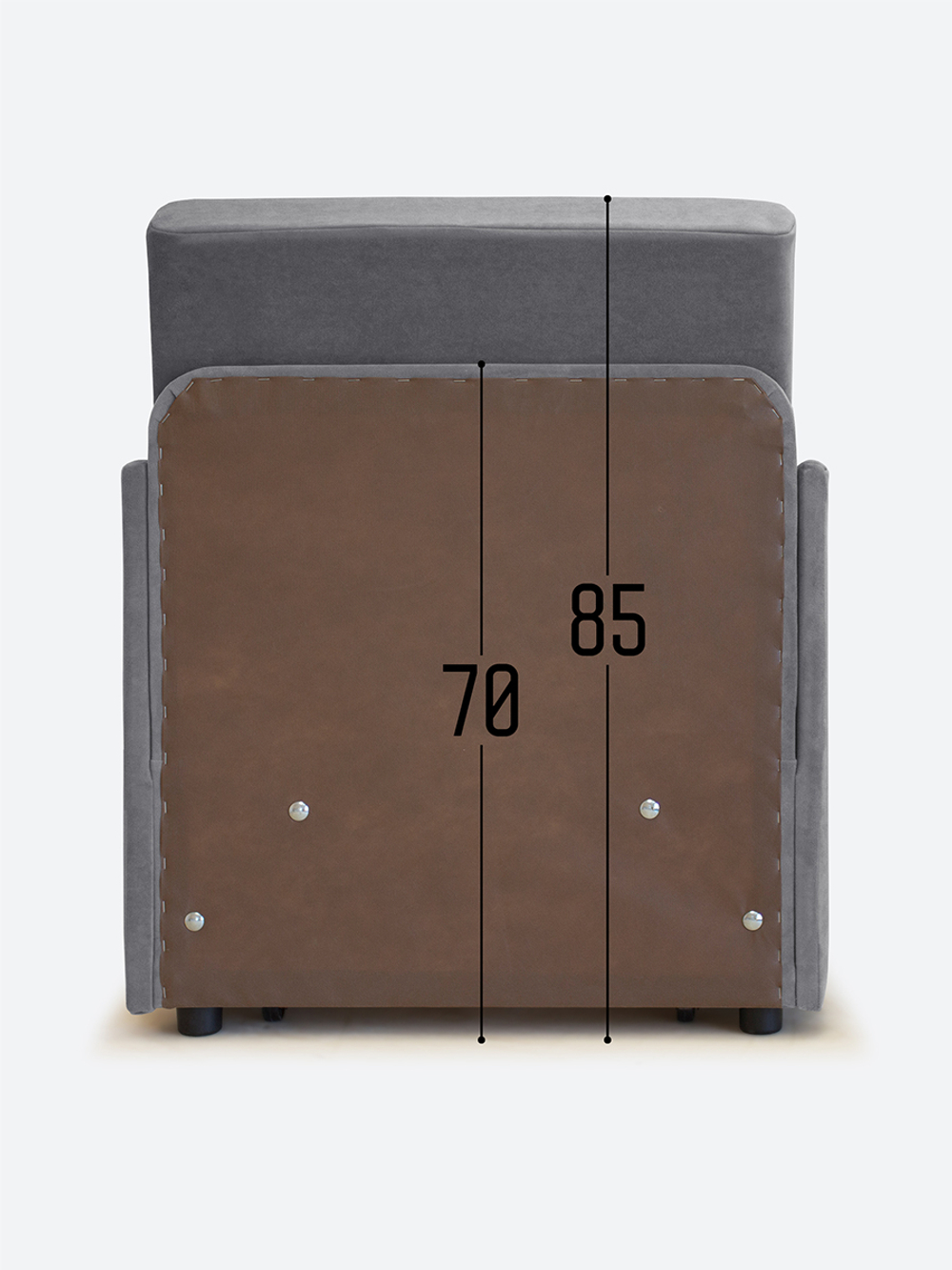 Кресло-кровать "Миник" с подлокотниками