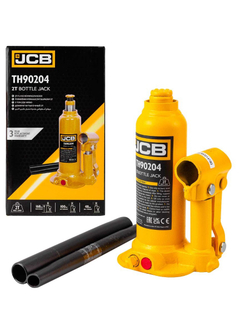 Домкрат бутылочный 2т с клапаном JCB JCB-TH90204