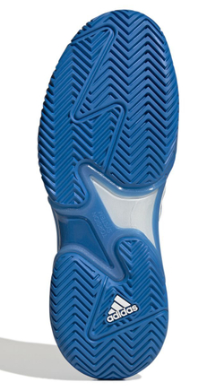Мужские кроссовки теннисные Adidas Barricade M - blue rush/cloud white/blue rush