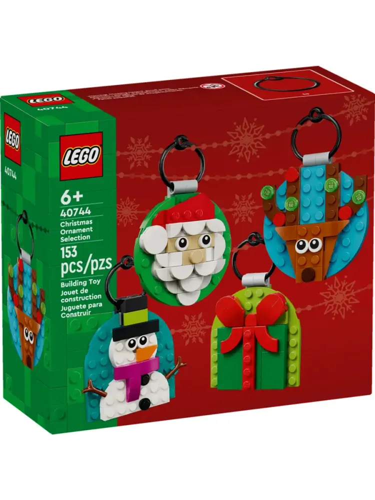 Новогодний конструктор LEGO 40744 Украшения для елки