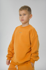 Свитшот в стиле oversize Хурма