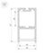 Профиль с рассеивателем Arlight SL-LINE-3667-2500 BLACK+OPAL 027987