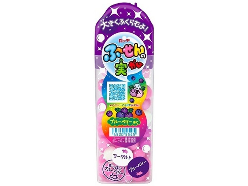 Резинка жевательная драже "Голубика" Lotte, 35г