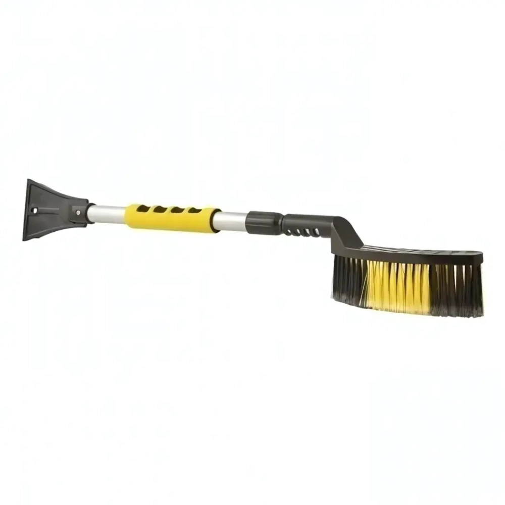 Щетка автомобильная Люкс,75-105 см, телескопическая ручка, со скребком МП