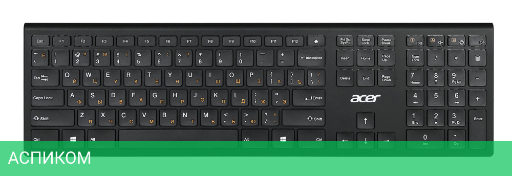 Клавиатура Acer OKR020 (ZL.KBDEE.004)