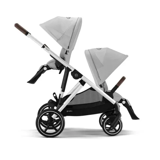 Коляска для двойни 2 в 1 Cybex Gazelle S (Lava grey)