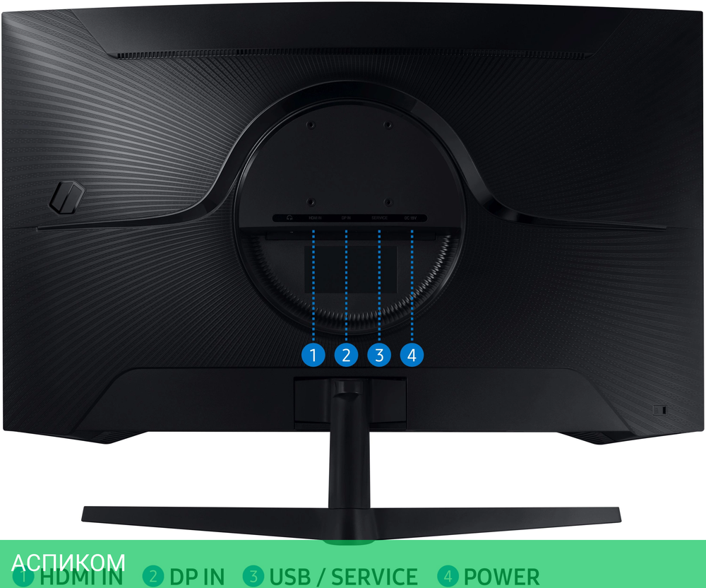 Монитор Samsung 32" Odyssey G5 S32CG550EI