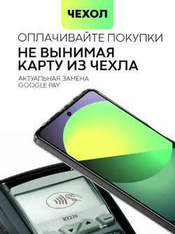 Чехол BROSCORP для Poco X5 Pro 5G (арт. XM-PX5PRO(5G)-TPU-01-POCKET)