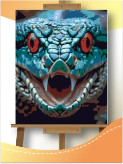 Картина по номерам Змея