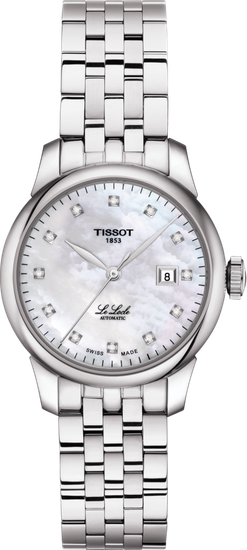 Tissot T006.207.11.116.00 механические женские часы с бриллиантами