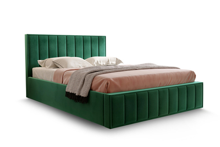 Вена (МебельГрад) Кровать двухместная 1400мм/1600мм/1800мм с ортопедическим основанием